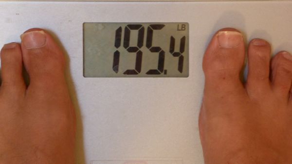 scale 195 pounds
