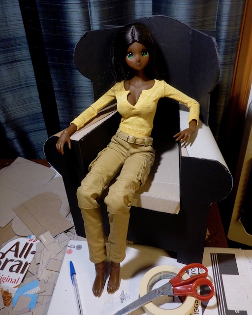 Toys Smart Doll Chair 13 Scale Doll Furniture Smart Doll Furniture BJD 