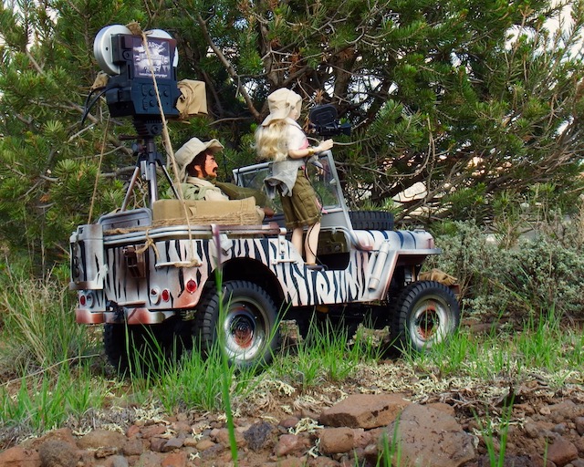 "Maid for Adventure" - Sally LaSalle, Intrepid Girl Reporter (and a ROCHobby Jeep) Jeep3