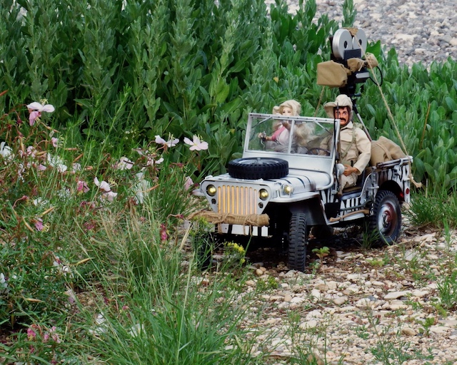 "Maid for Adventure" - Sally LaSalle, Intrepid Girl Reporter (and a ROCHobby Jeep) Jeep6