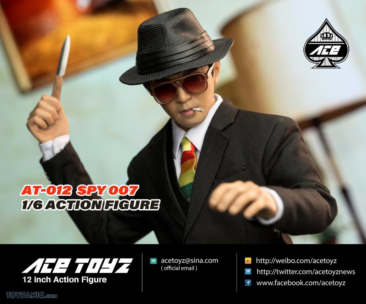 NEW PRODUCT: 1/6 scale Spy 007 Action Figure from Acetoyz  Spy007figure